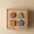 Wooden Shape Sorter Box