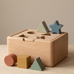 Wooden Shape Sorter Box
