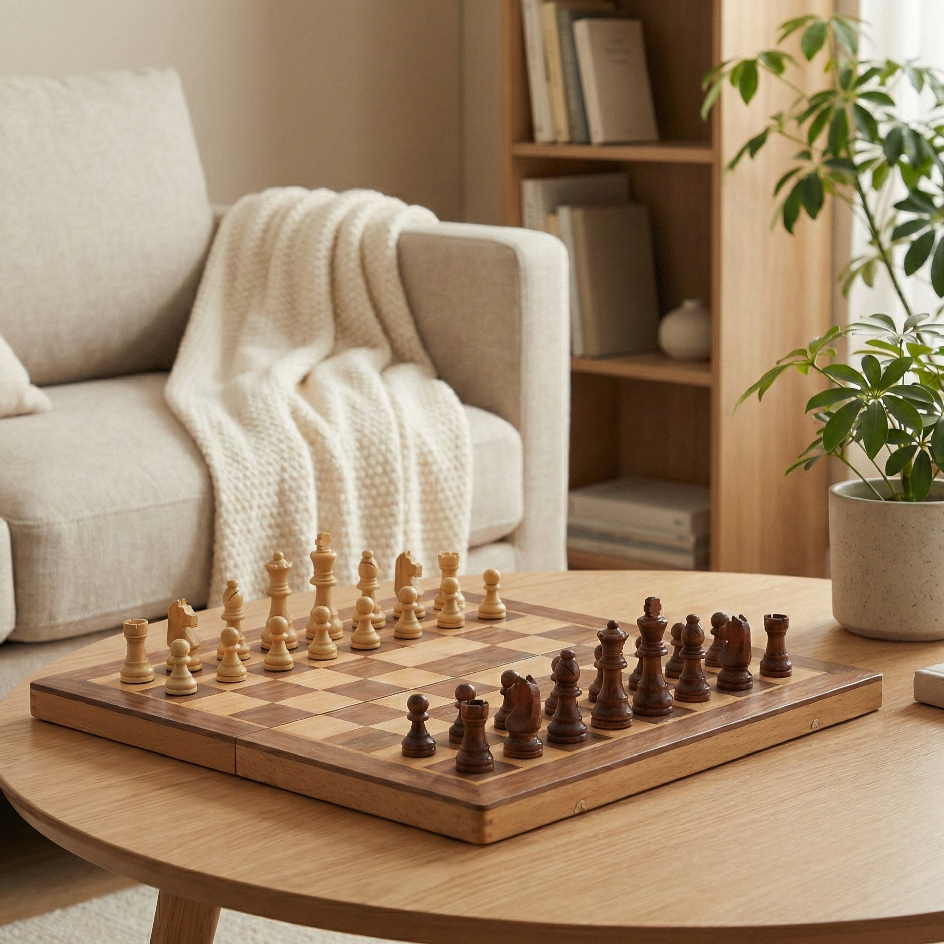 Classic Wooden Board Games