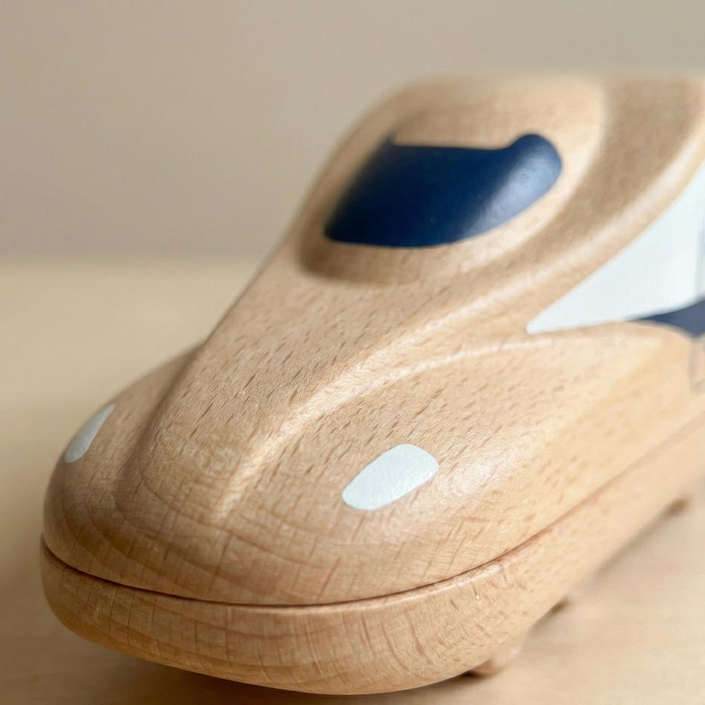 Wooden Bullet Train