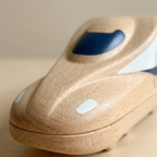 Wooden Bullet Train