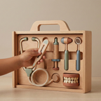 Wooden Doctor & Dentist Kit