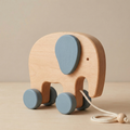 Wooden Pull-Along Elephant
