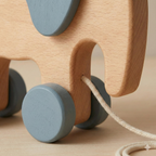 Wooden Pull-Along Elephant