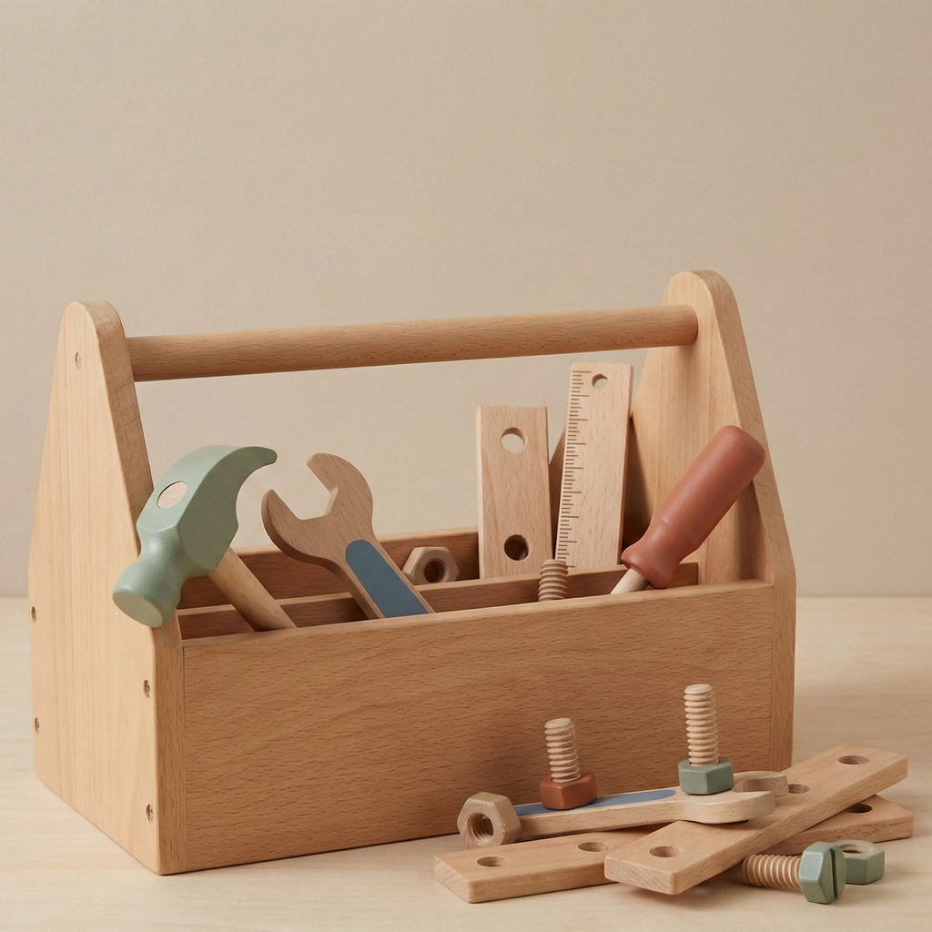 Wooden Tool Set
