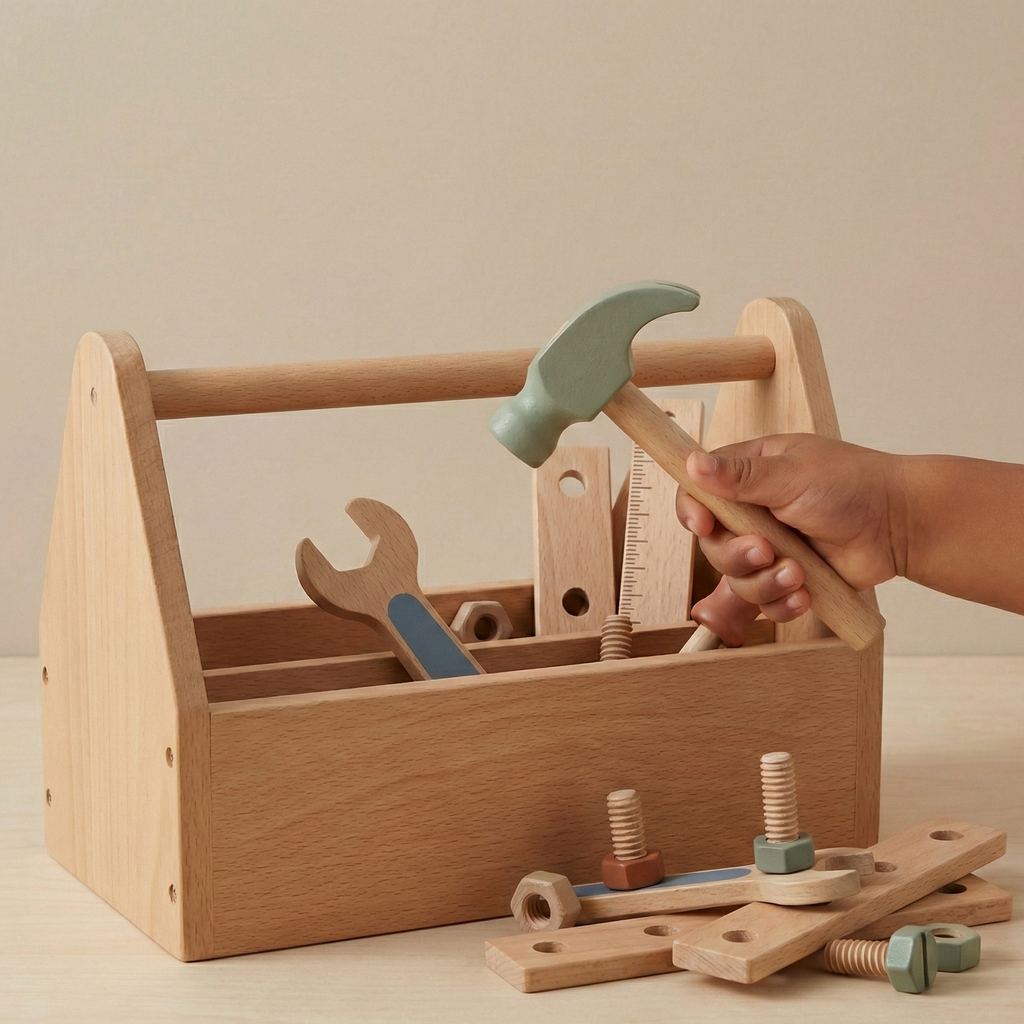 Wooden Tool Set